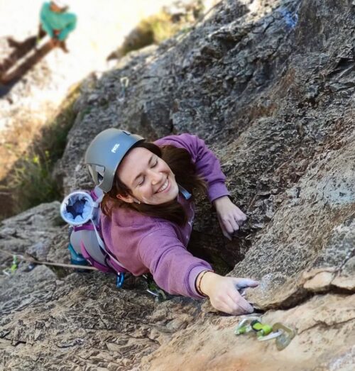 Curs d'escalada a roca per a principiants