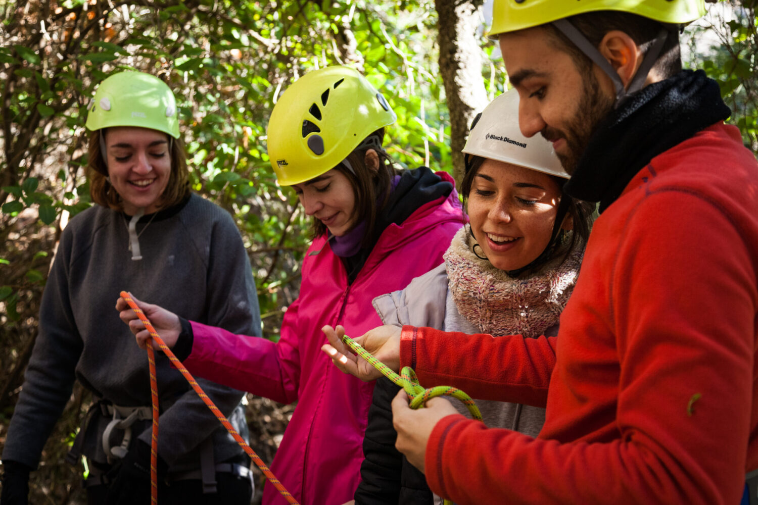 Bateig escalada esportiva amb Enfilat