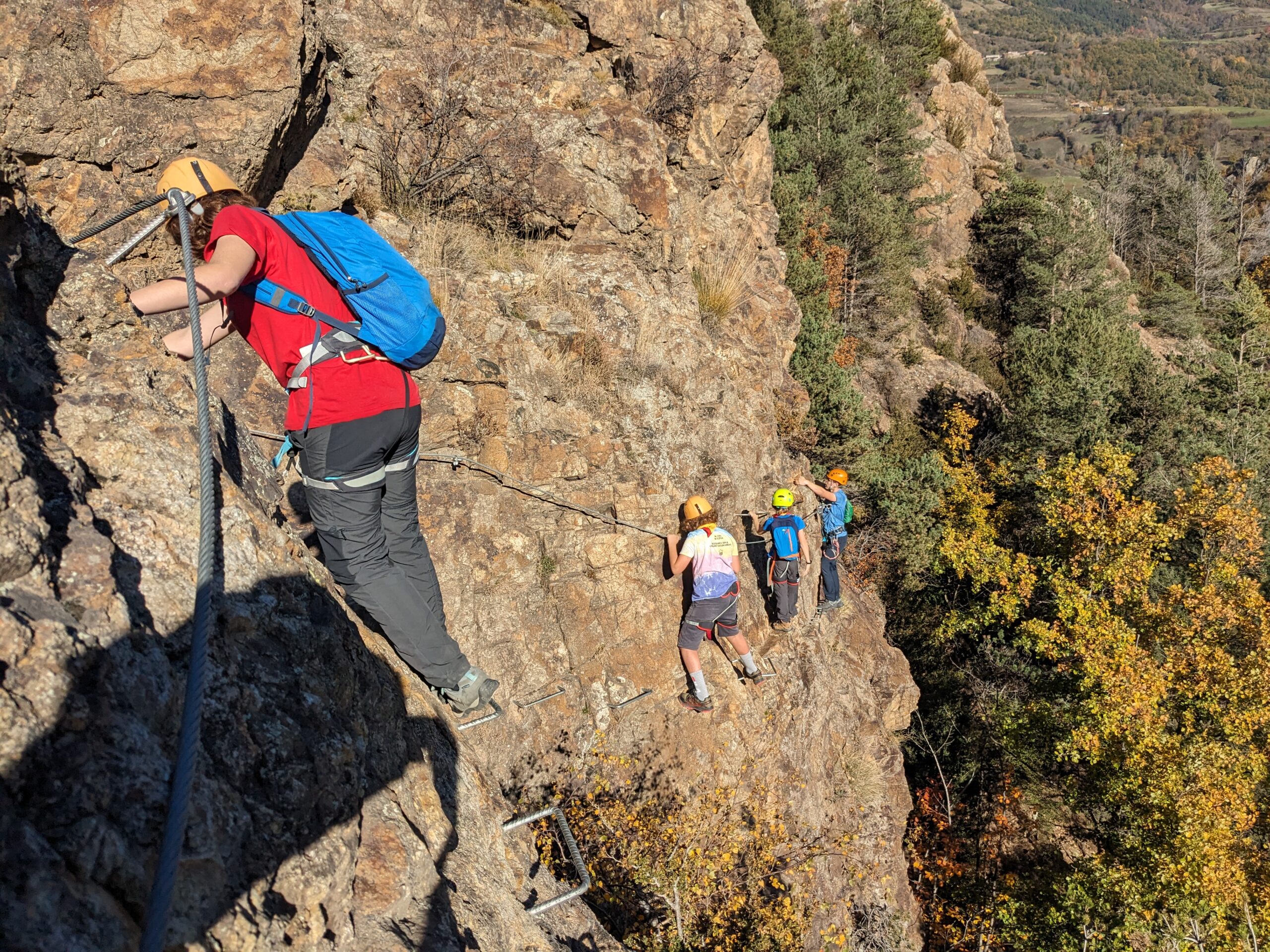 Roca de la creu 3 (1) Via ferrada al Pirineu Roca de la Creu