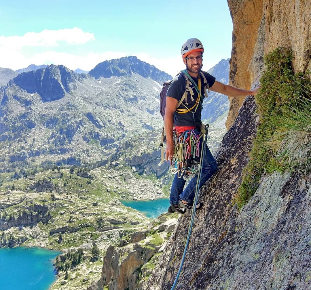 Aigüestortes 1 Guiatge d'escalada via llarga als Pirineus