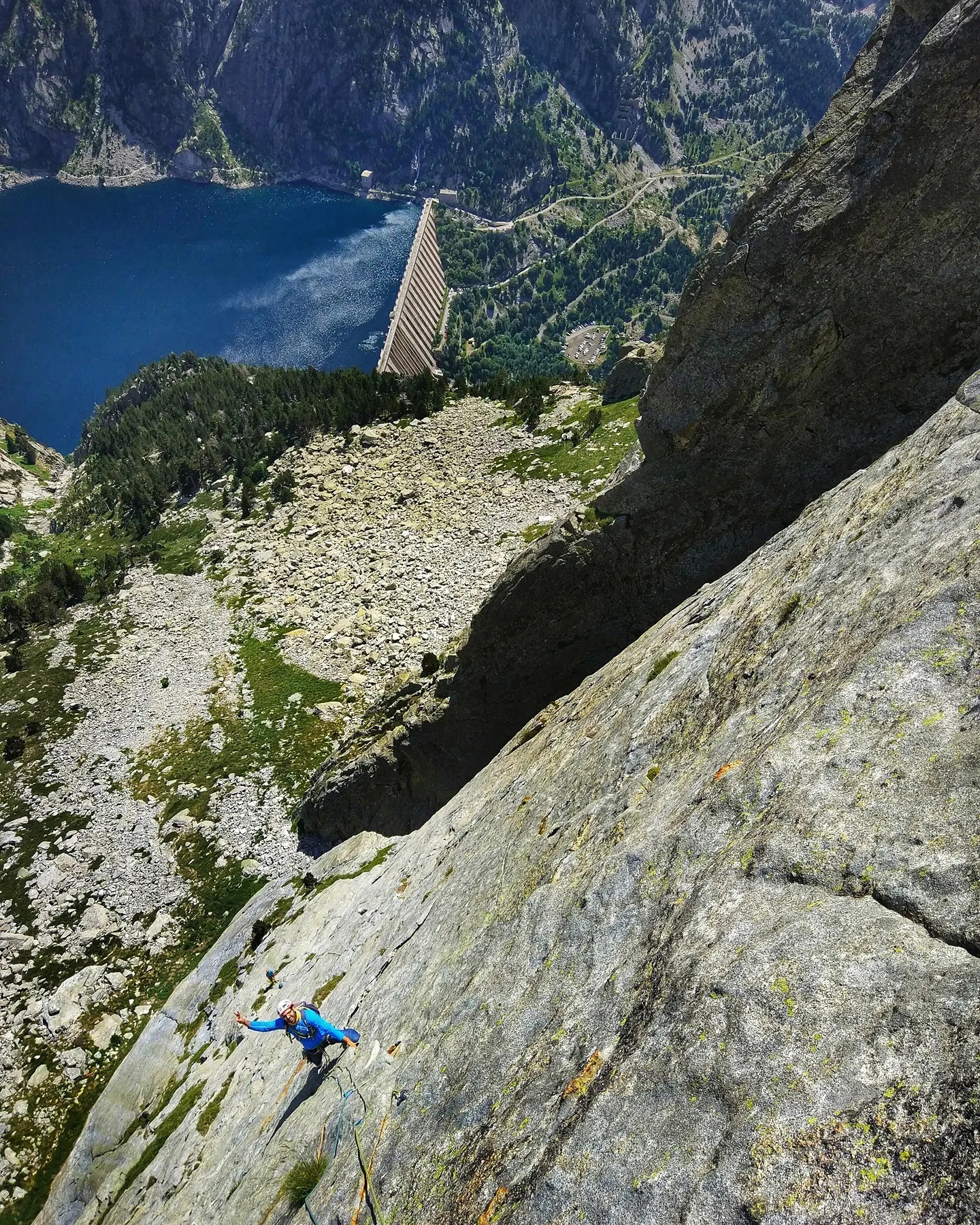 Aigüestortes 3 Guiatge d'escalada via llarga als Pirineus